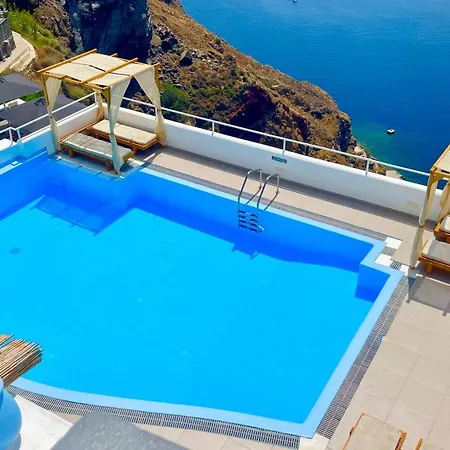 Loucas On The Cliff Fira (Santorini)