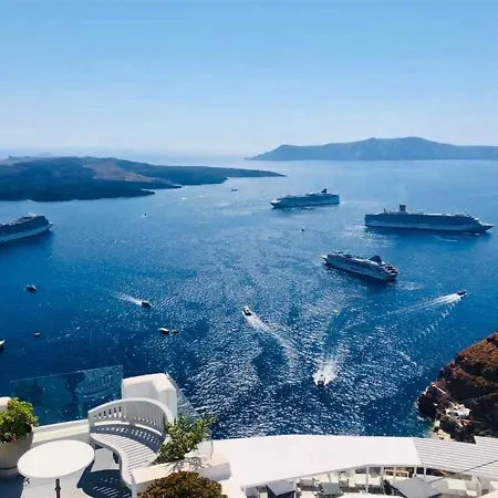 Loucas On The Cliff Fira (Santorini)